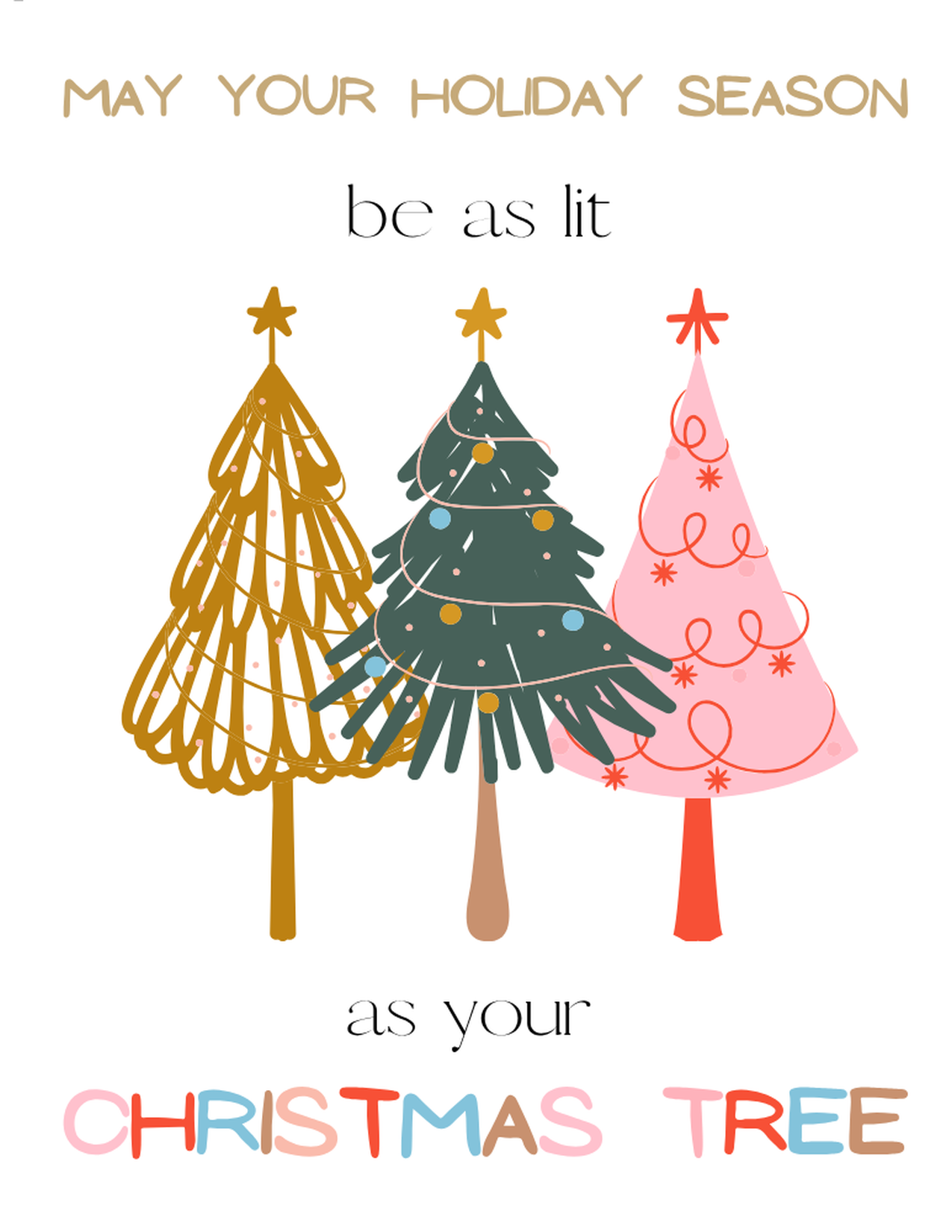 Lit as X-mas